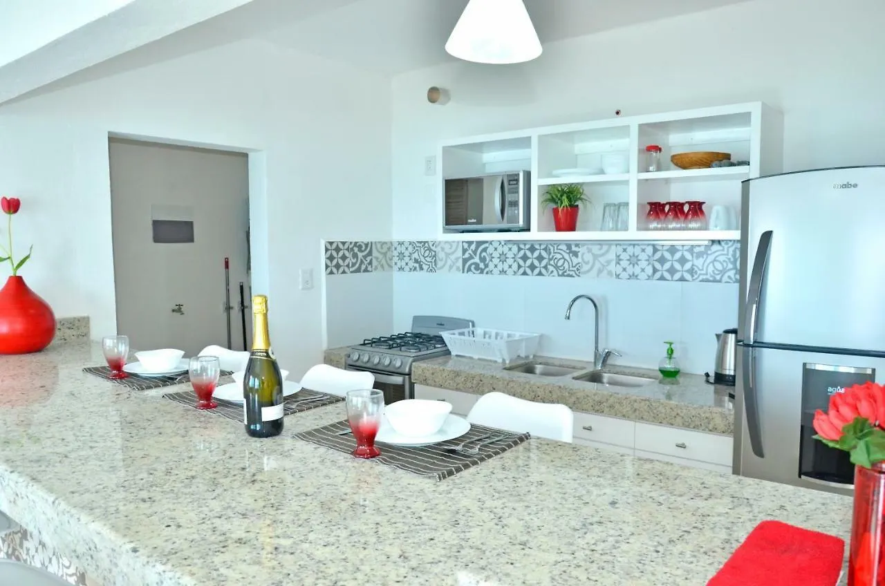 Ar Ocean View Apartment イスラ・ムヘーレス 0*,  メキシコ